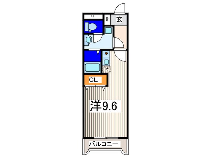 エクセルハイムⅡの物件間取画像