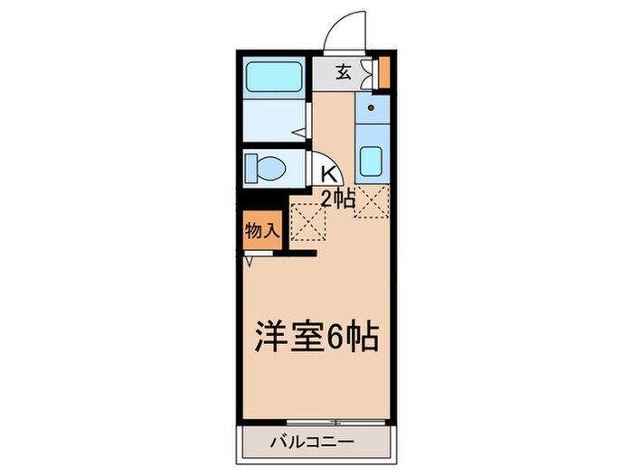 メゾン千歳台Ｃの物件間取画像