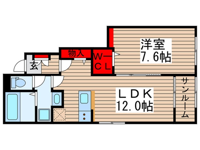 アルバスターⅡの物件間取画像