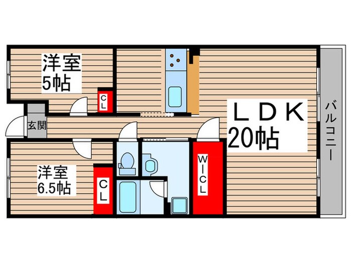 ルイの物件間取画像