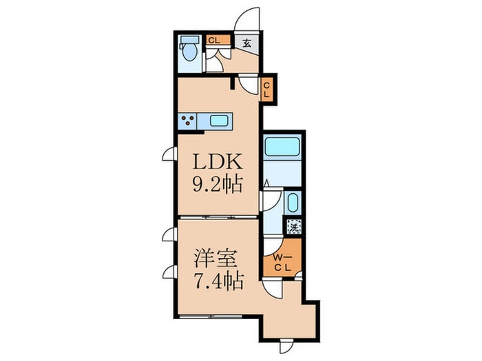 AKT FUKASAWAの物件間取画像