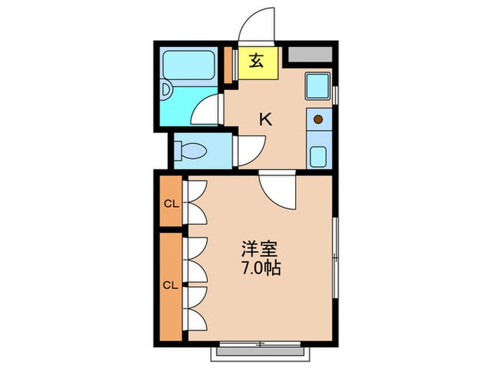 大野ビル(402)の物件間取画像