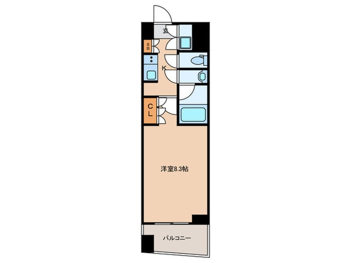 S-FORT中板橋(1103)の物件間取画像