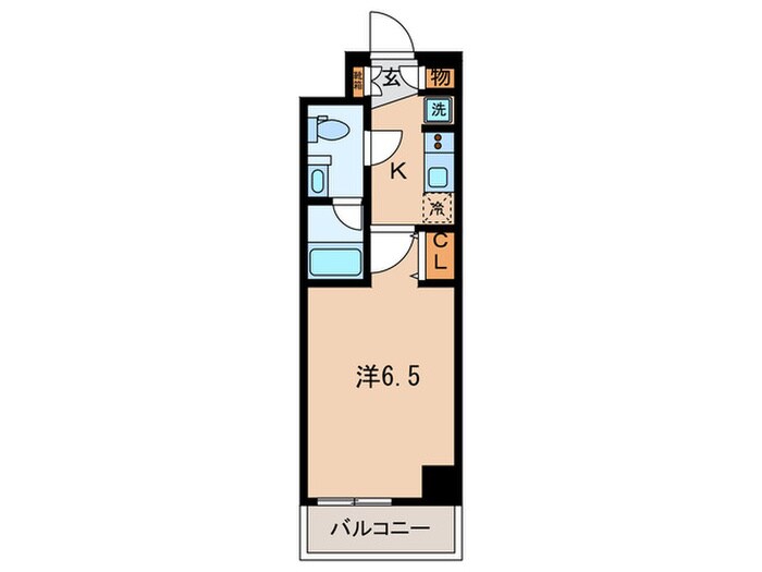 スクエアシティ横浜鶴見(307)の物件間取画像
