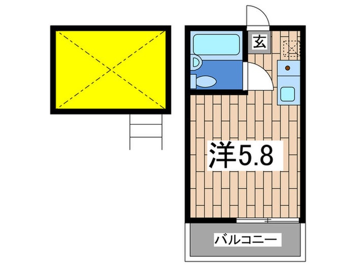 スカイヒルズ保土ヶ谷の物件間取画像