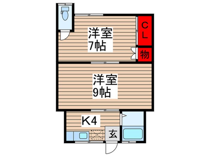 物件間取画像