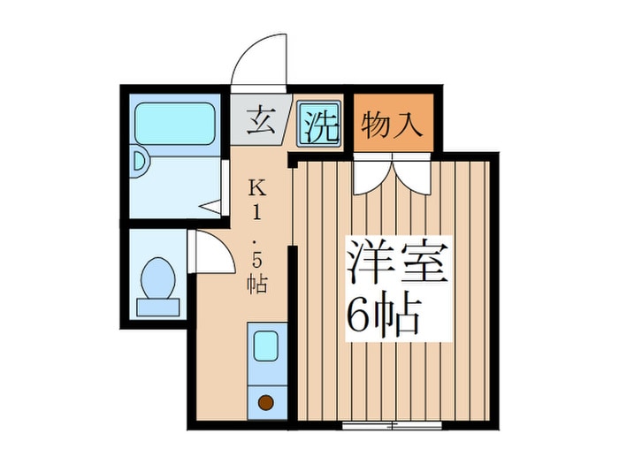 サンラミーの物件間取画像