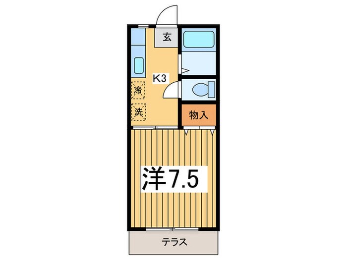 物件間取画像