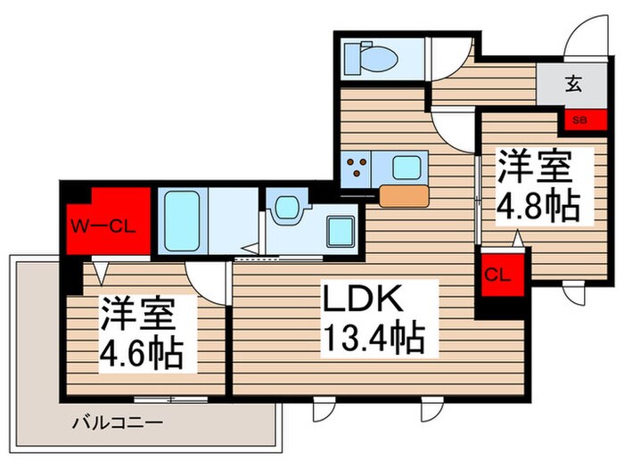 仮）南花畑3丁目PJの物件間取画像