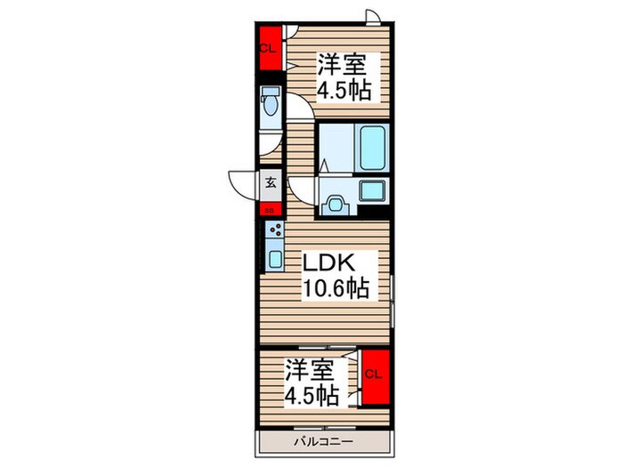 仮）南花畑3丁目PJの物件間取画像