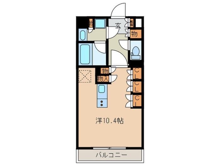 パークアクシス横浜山下町の物件間取画像