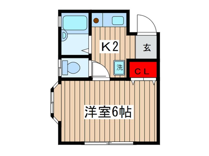 ドエル岸の物件間取画像