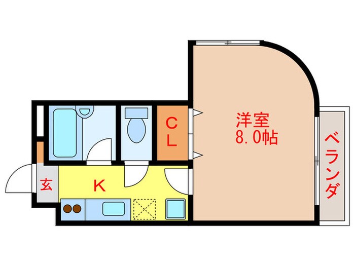 レジデンスみどりの物件間取画像