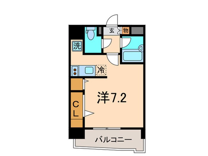 アクロス赤坂(1002)の物件間取画像