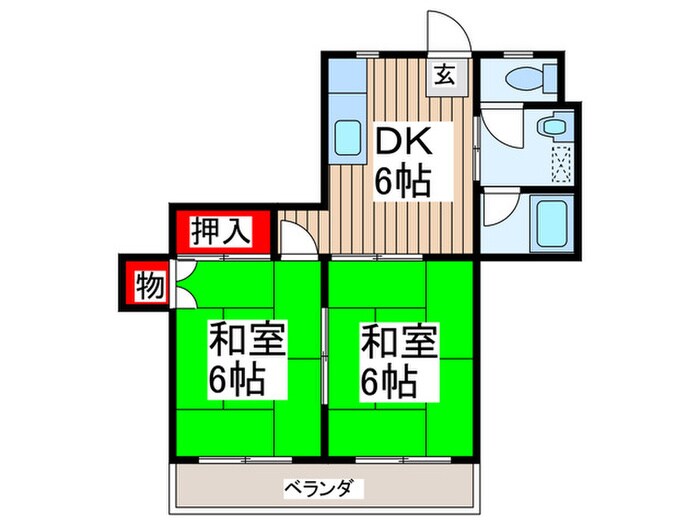 物件間取画像