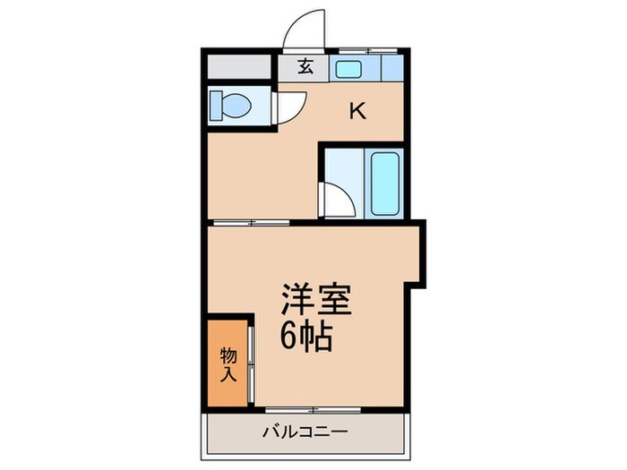 近藤荘の物件間取画像