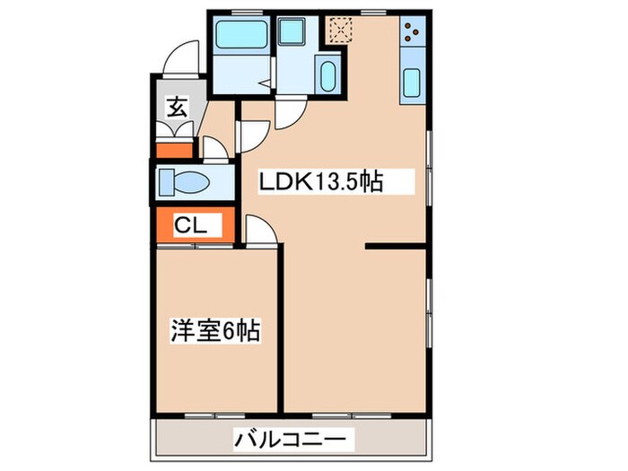 アーク多摩川の物件間取画像