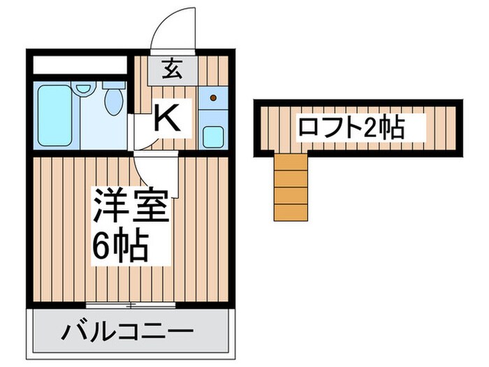 ロイヤルハイツみのり台の物件間取画像
