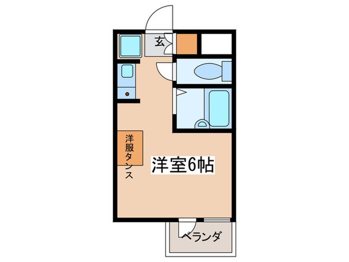 ビクトリ－パレスの物件間取画像