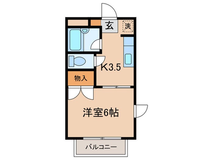 ルミエ－ルＡの物件間取画像