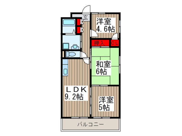 ロイヤルガーデンの物件間取画像