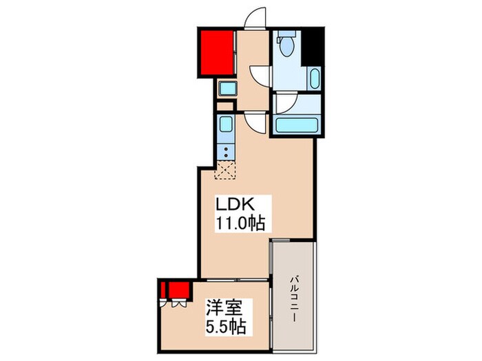 パークアクシス東日本橋の物件間取画像