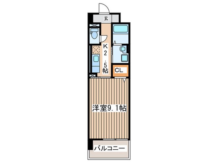 コティエール湘南の物件間取画像