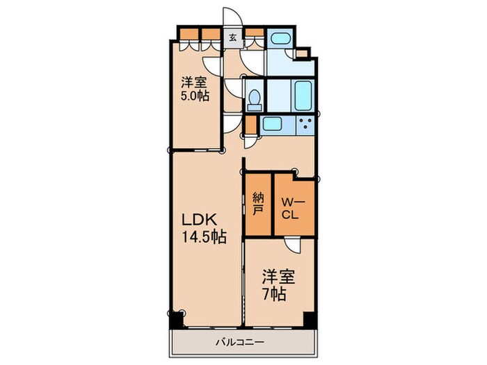 ｻﾞ･ｹﾝｼﾞﾝﾄﾝ･ﾚﾝｼﾞﾃﾞﾝｽときわ台の物件間取画像