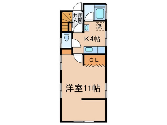 物件間取画像