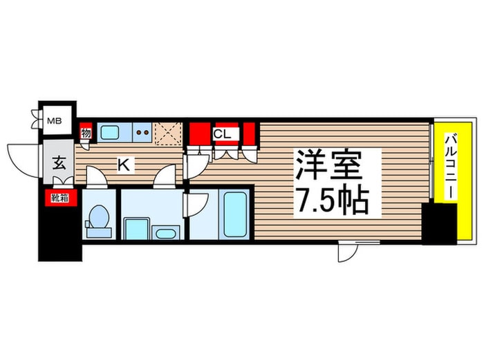 ルーブル住吉弐番館の物件間取画像