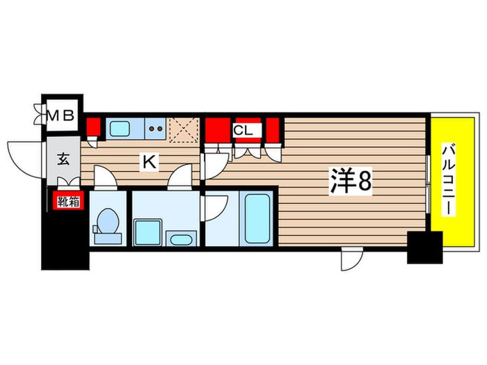 ルーブル住吉弐番館の物件間取画像