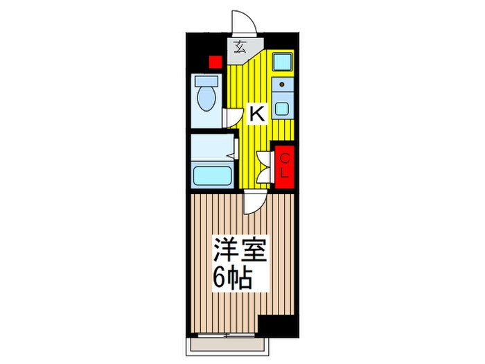 コーポ並木の物件間取画像