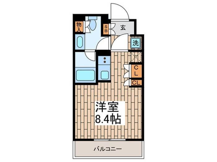 パークアクシス大森レジデンスの物件間取画像