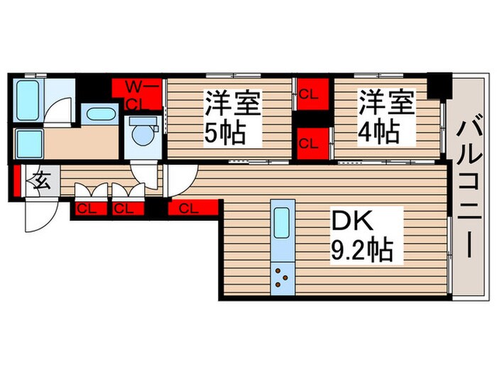 南千住レジデンスの物件間取画像