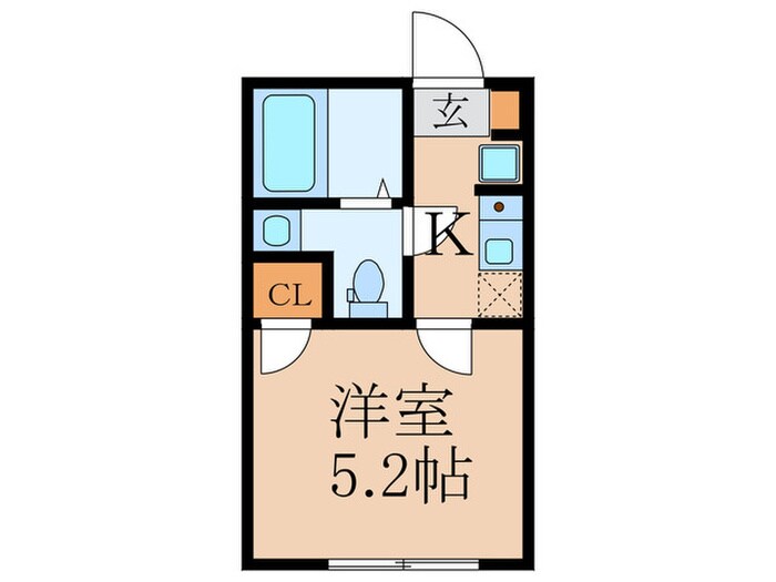ベリエ鷺宮の物件間取画像