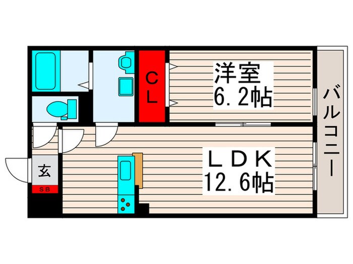 リブリ・プロスペールの物件間取画像