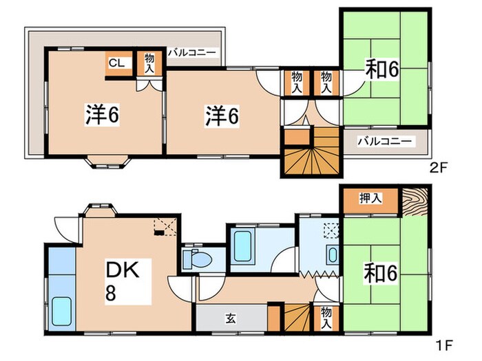 Y′s House Pleasure Forestの物件間取画像