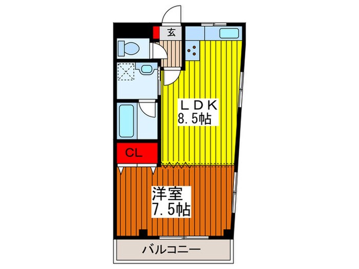 アガペーホームKの物件間取画像