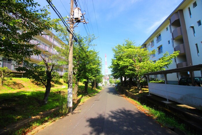 ポプラヶ丘コープ８号棟の物件外観写真