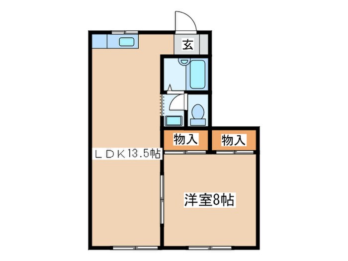 サンハイツＴ＆Ｔの物件間取画像