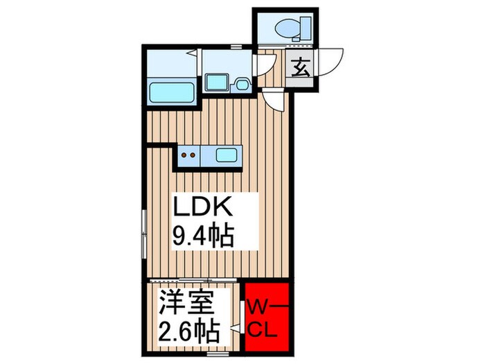 仮）ＫＬＥＩＳ北上尾Ⅳの物件間取画像