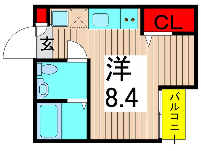 ランジュの物件間取画像