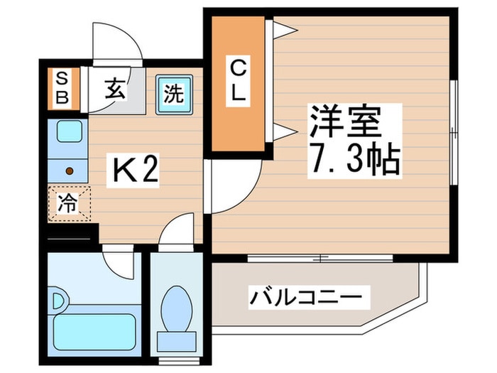 第2サイトウビルの物件間取画像