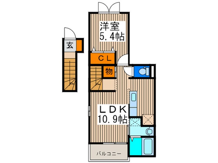フェリオの物件間取画像