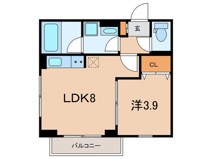 SQUARE市谷河田町hillsideの物件間取画像