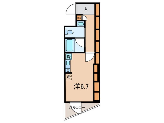 GENOVIA学芸大学の物件間取画像