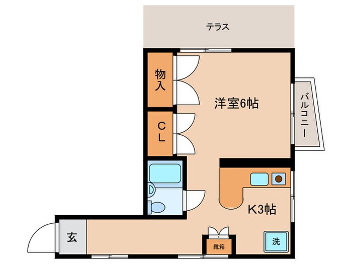 ハイムアカシアの物件間取画像