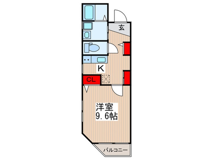 テラスブランシェの物件間取画像