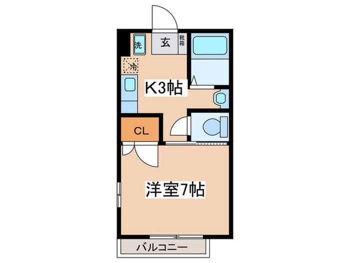 プレミ－ルⅠ小山ケ丘の物件間取画像