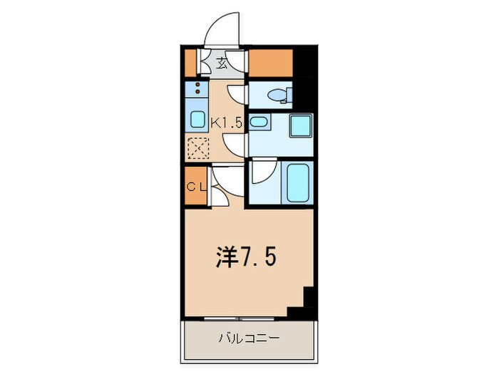 ブライズ白金台の物件間取画像